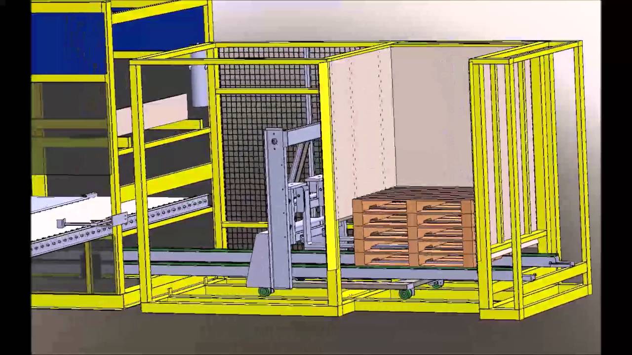 PAI Series 2600 Low Level Palletizer