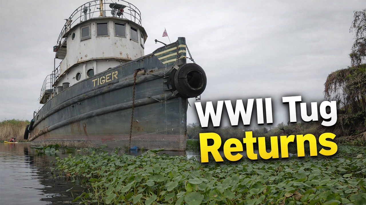 ST-479 (TIGER): The WWII Army Tug That Returned Home After 78 Years