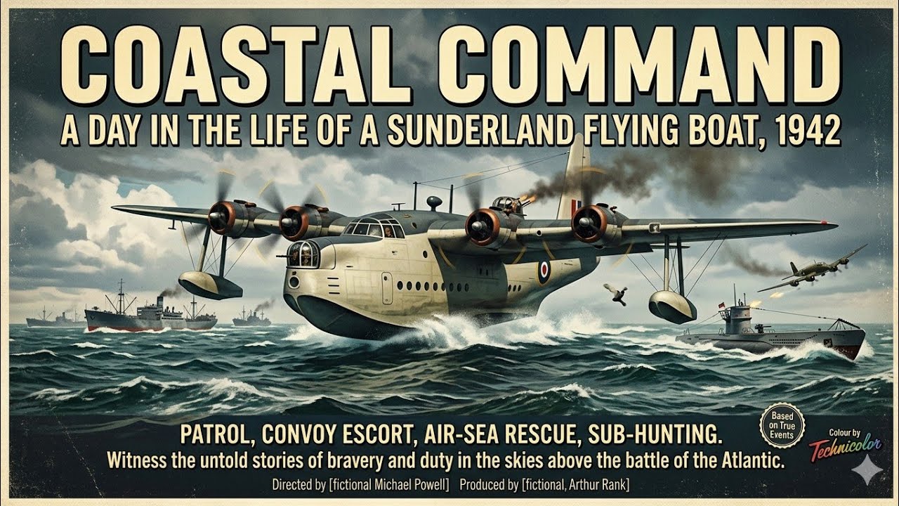 Coastal Command A day in the life of a Sunderland flying boat 1942