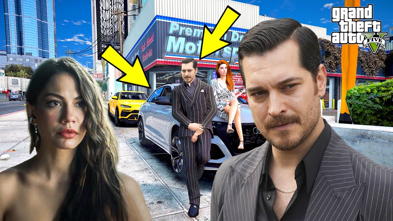EŞREF TEK SEVGİLİSİYLE ARABA ALMAYA GİDİYOR! - GTA 5 EŞREF TEK MODU