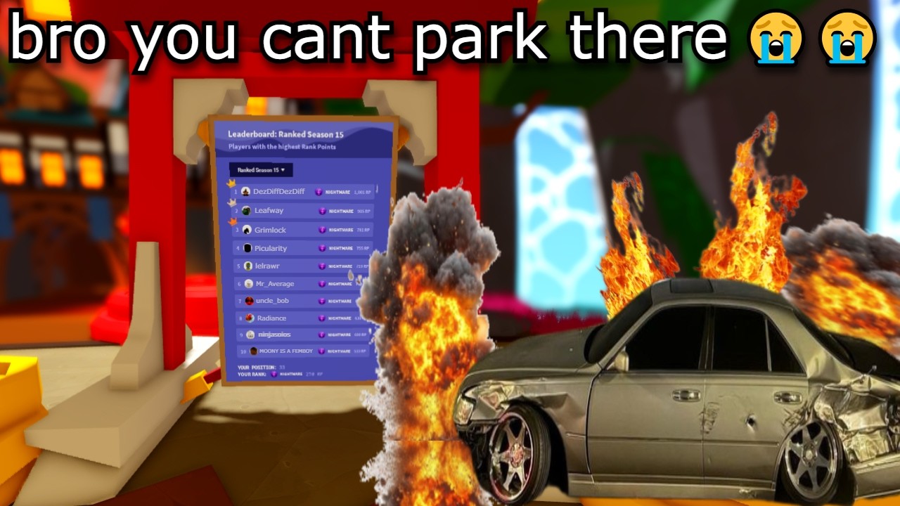YOU CAN'T PARK THERE.. | Roblox Bedwars Clipdump #5
