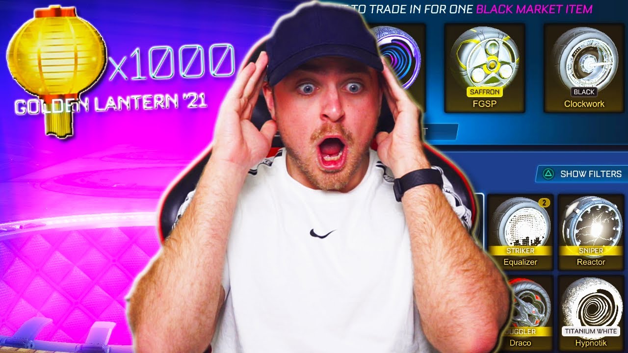 I Opened 10 Crates *EVERY DAY* for a WEEK in Rocket League & THESE were the BLACK MARKETS I Got...