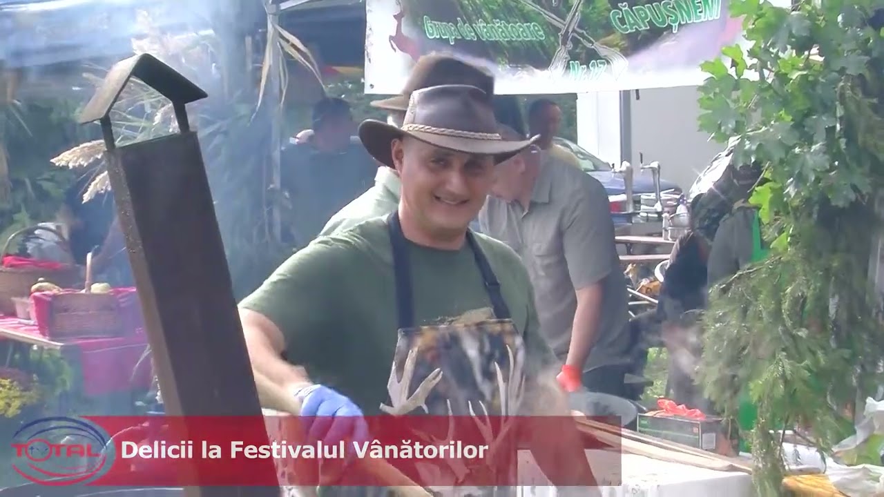 VIDEO//Delicii la Festivalul Vânătorilor