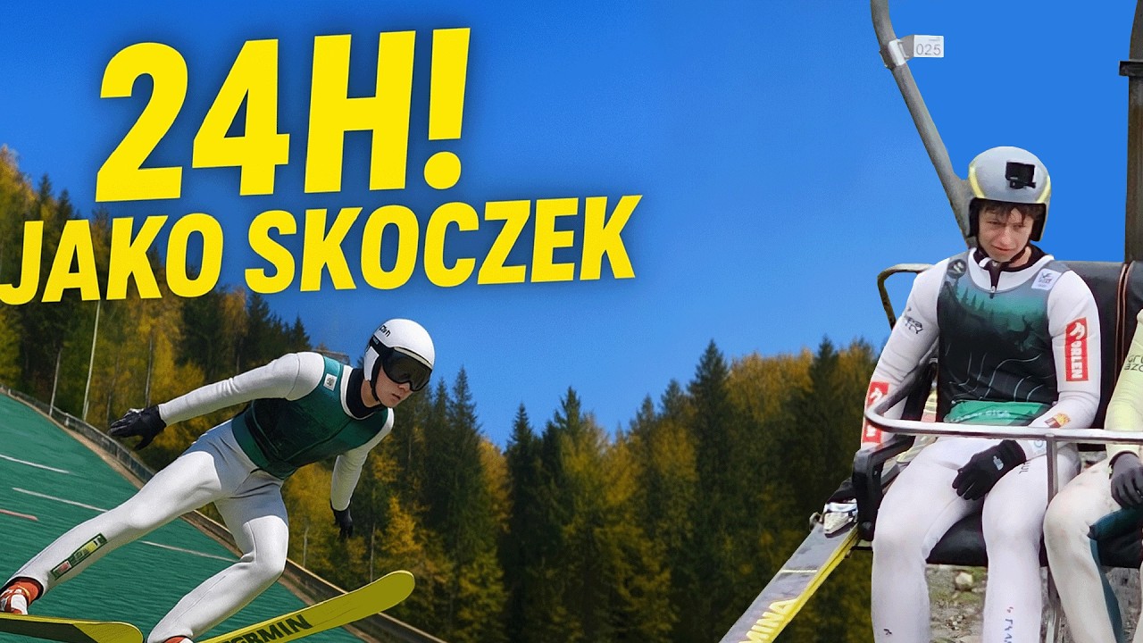 24h jako SKOCZEK NARCIARSKI | Skoki w Zakopanem i walka o styl!