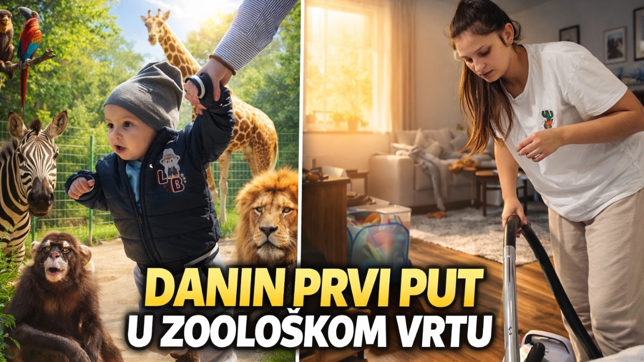 KAKO IZGLEDA JEDAN REALAN DAN SA MNOM︱DANIN PRVI PUT U ZOOLOŠKOM VRTU︱Vlog