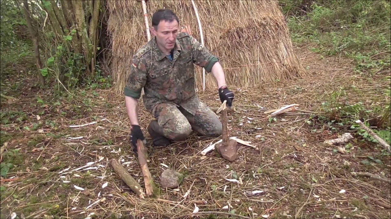 Can you use a folding knife as a survival knife? Part three. I split wood for a fire.