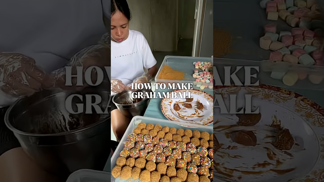 How to make graham ball  #grahamball