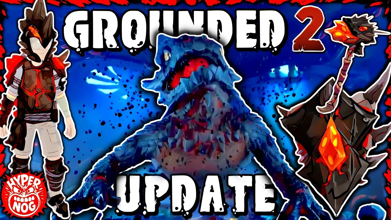 😱 Весеннее обновление Grounded 2 изменило всё! Босс-ящерица, оружие, броня и куча новых размеров!