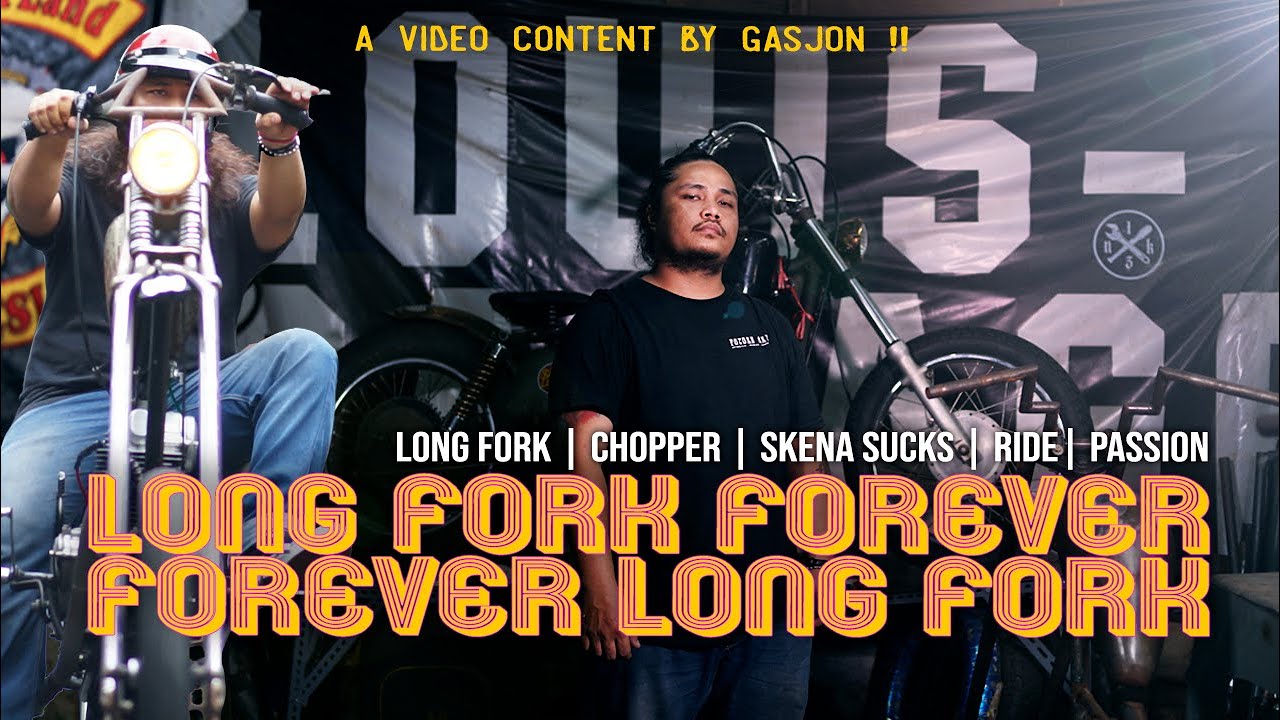 Longfork Chopper Kampung Jakarta! Kustom Cuma 15jt !! #GASJON Eps 137