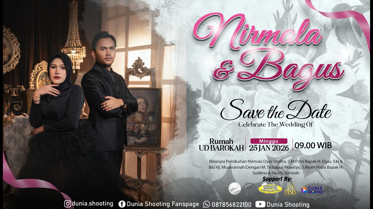 🔴 The Wedding Of Nirmala & Bagus  | Top Brand Entertainment | 25 Januari 2026