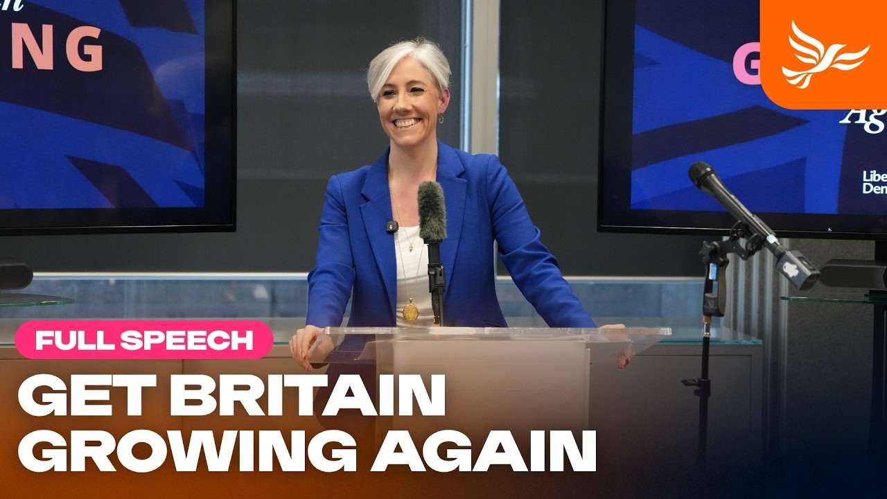 Daisy Cooper announces plans to replace Treasury | Full Speech