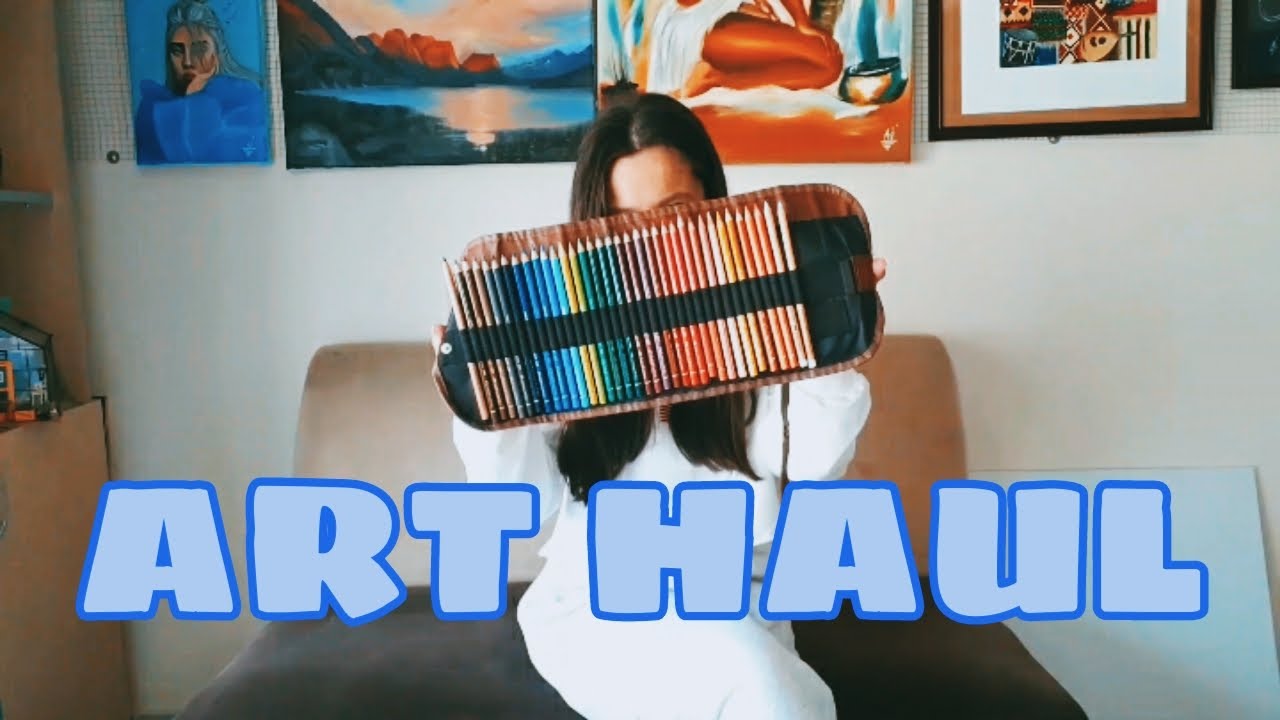 Art haul 🤍🪐