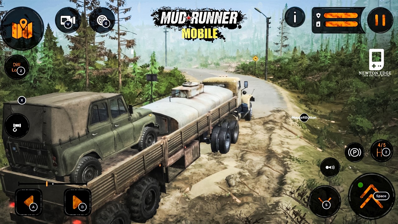 MudRunner Mobile Freight Ex DLC Android Mission 11 Gameplay