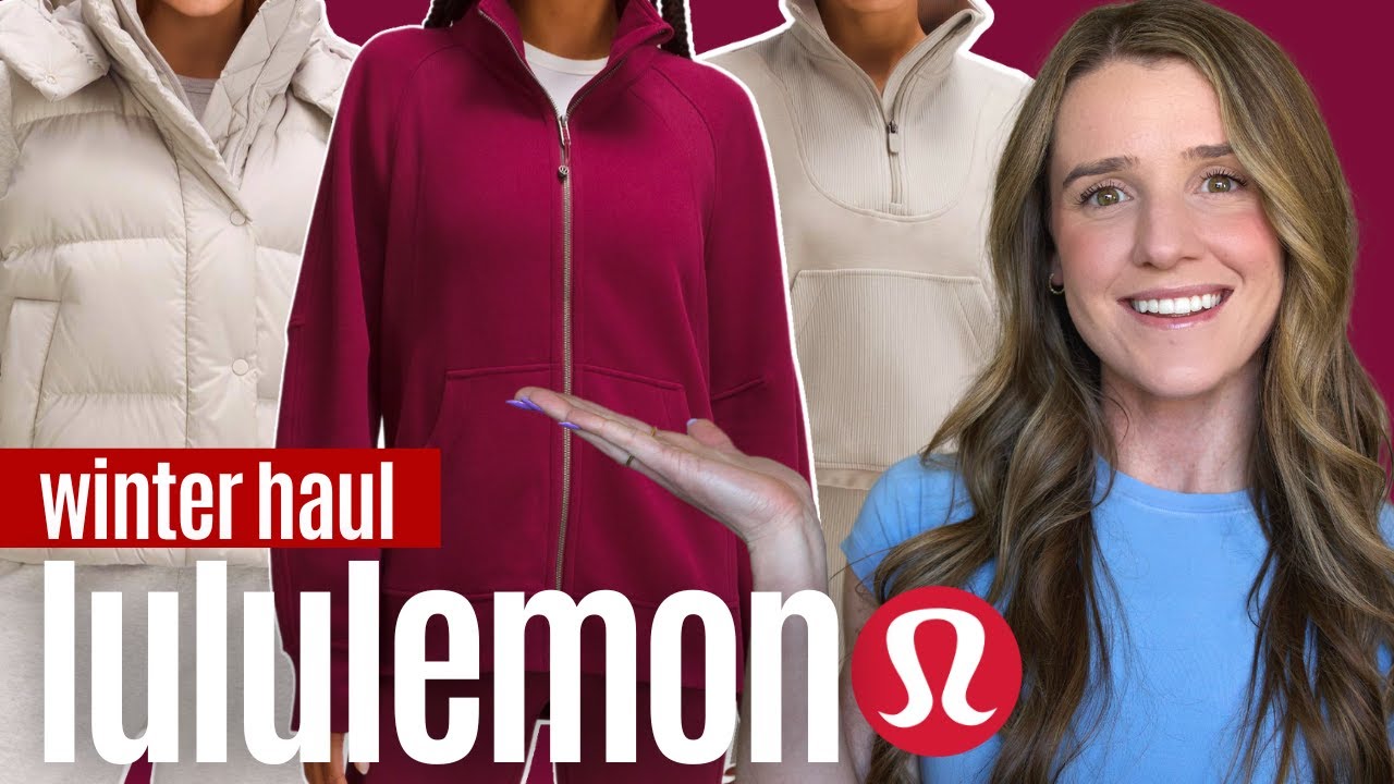 LULULEMON WINTER HAUL / ft. new arrivals and must-have sweatshirts at lululemon