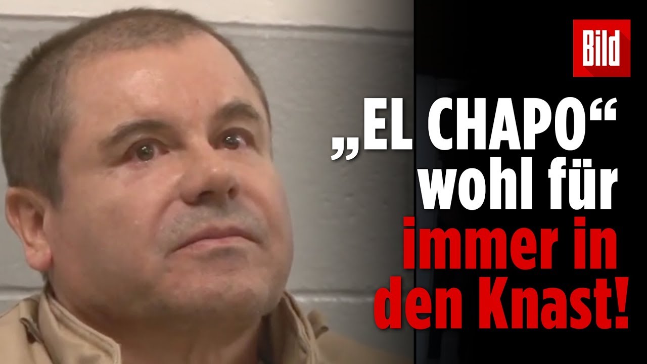 Drogenboss „El Chapo“ bricht in Tränen aus