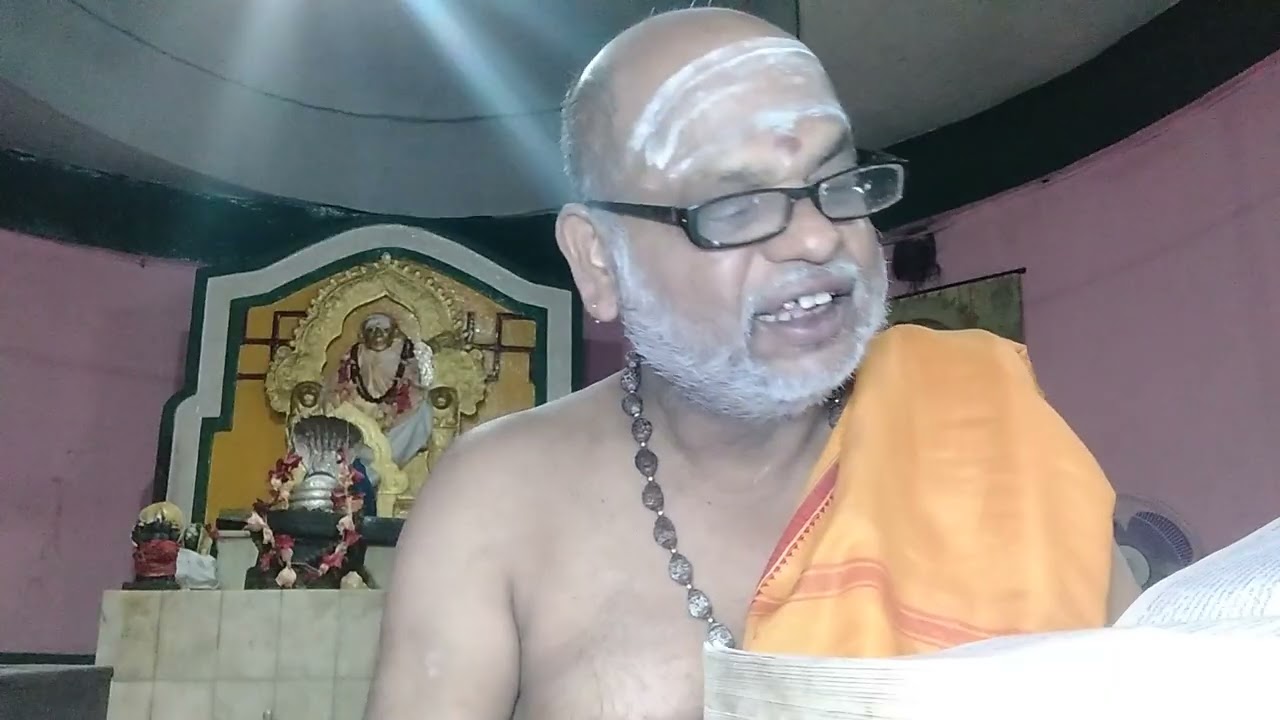 Bhaagavatha pravachanam part 6(Dasema schandam, chapter 1, 23 to 25) 