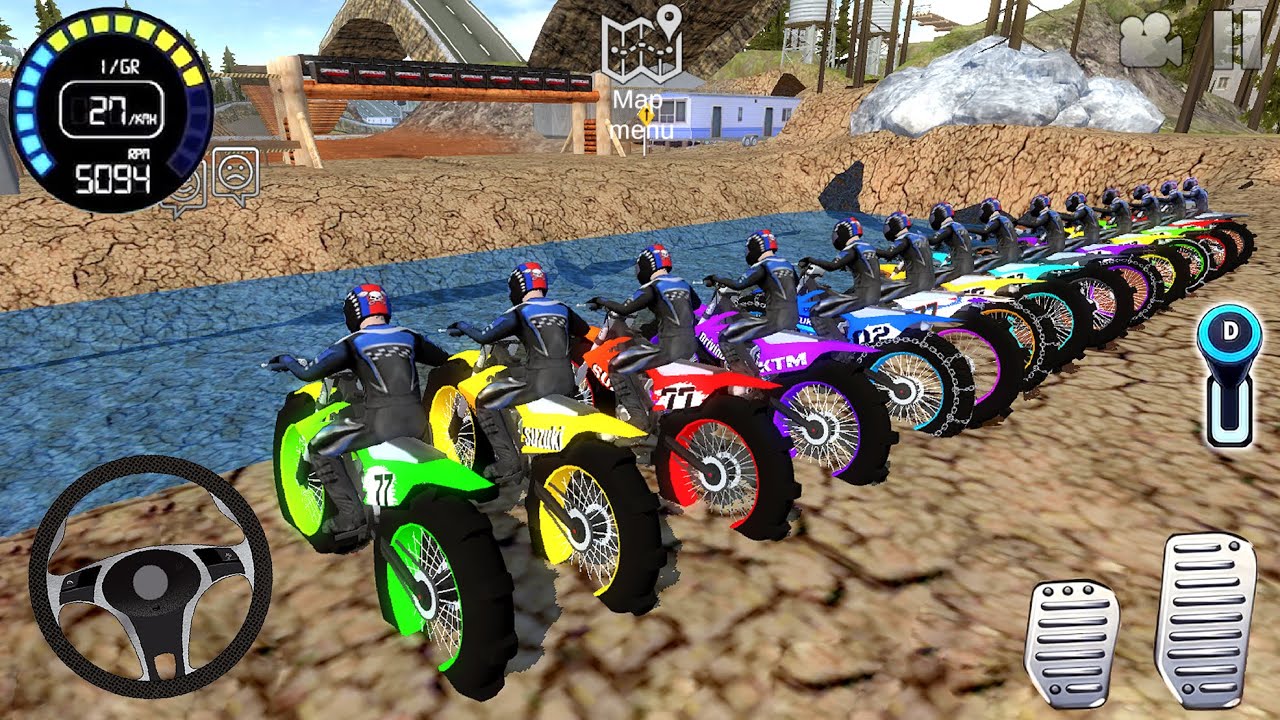 Juego de Motos - Extreme Speed Motorcycle Bikes Off-Road Driving #10 - Extrema de Motocicletas [FHD]