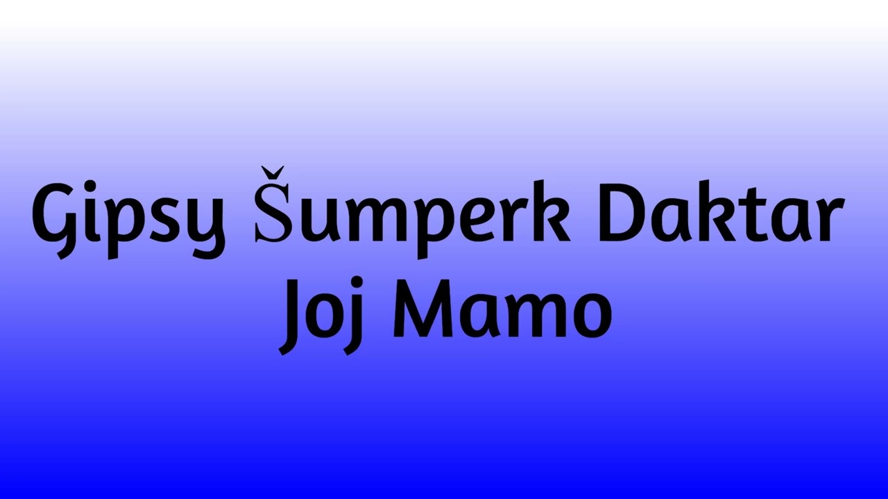 Gipsy Daktar Šumperk (OFFICIAL - AUDIO)