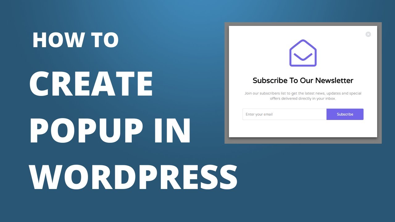 How To Create Popup in WordPress | Best WordPress Popup Plugin | Popup Maker | Syed Haseeb Abbas