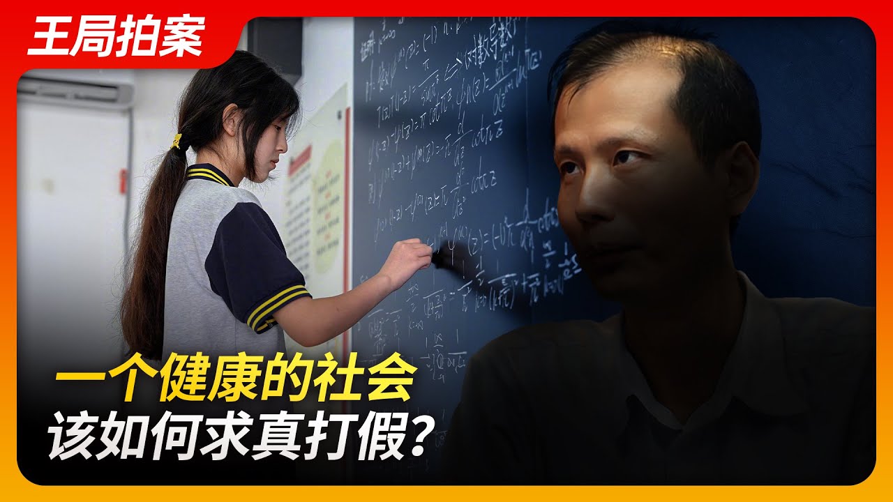 一个健康的社会，该如何求真打假？｜姜萍｜肘子｜数学竞赛｜阿里巴巴｜韩寒｜打假｜王局拍案20240619
