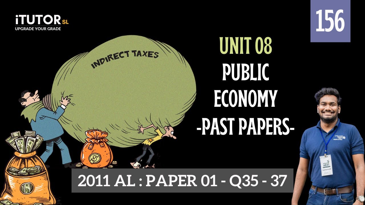 Unit 08 - Public Economy - 2011 AL - Paper 01 - Q35-37