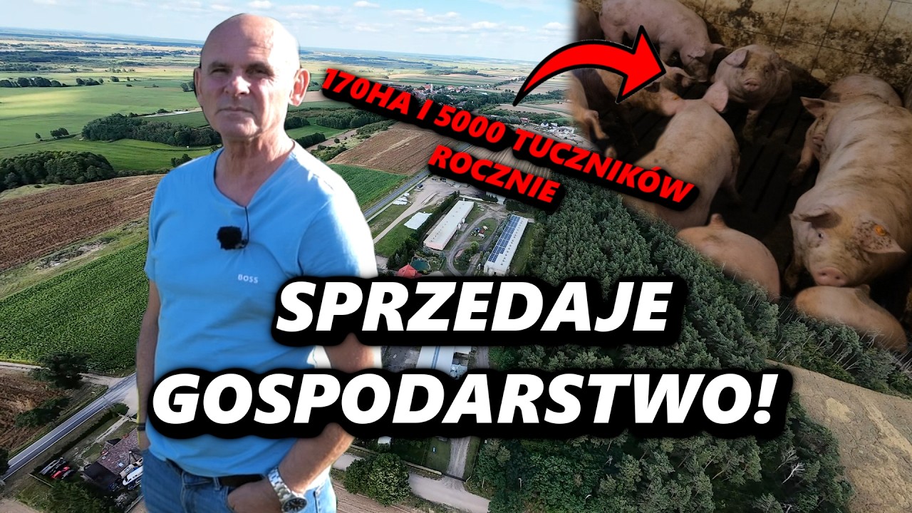 Sprzedaje piękne gospodarstwo z hodowlą, kt&oacute;re budowałem przez 30 lat! Skąd taka decyzja?