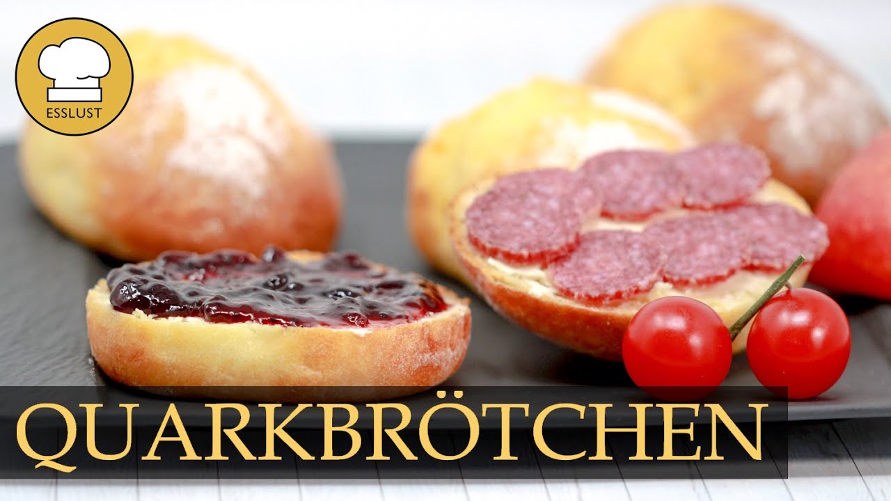 10-MINUTEN-QUARKBRÖTCHEN selber backen | Ruck Zuck Brötchen