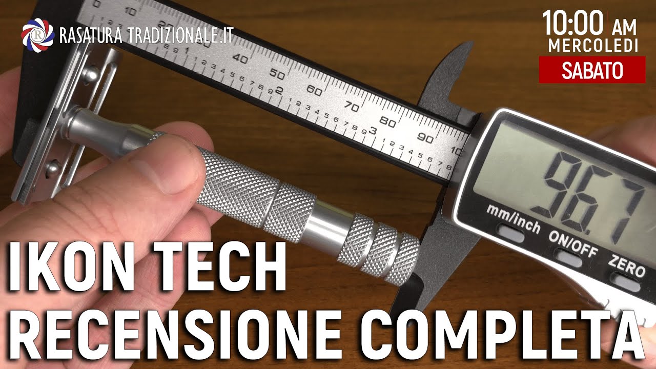 Recensione - iKon Tech - Rasatura tradizionale