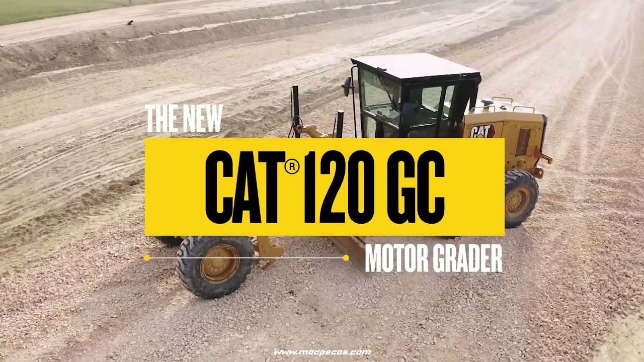 Motoniveladora Cat 120 GC - Confiável e econômica!👌