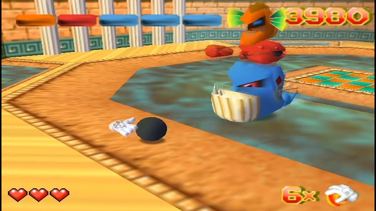 Glover (N64): Atlantis - Boss Battle