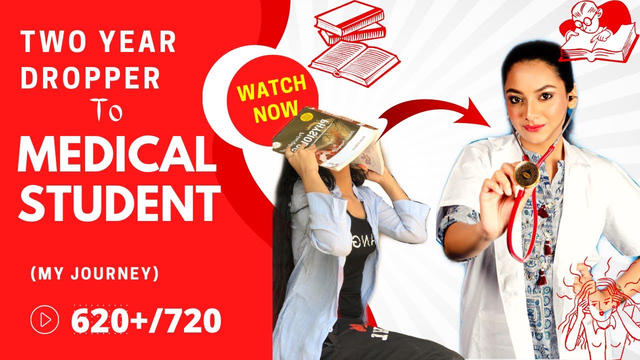 Two year DROPPER to MEDICAL STUDENT | MY JOURNEY #Droppertotopper #medicalstudent #neet #dropper