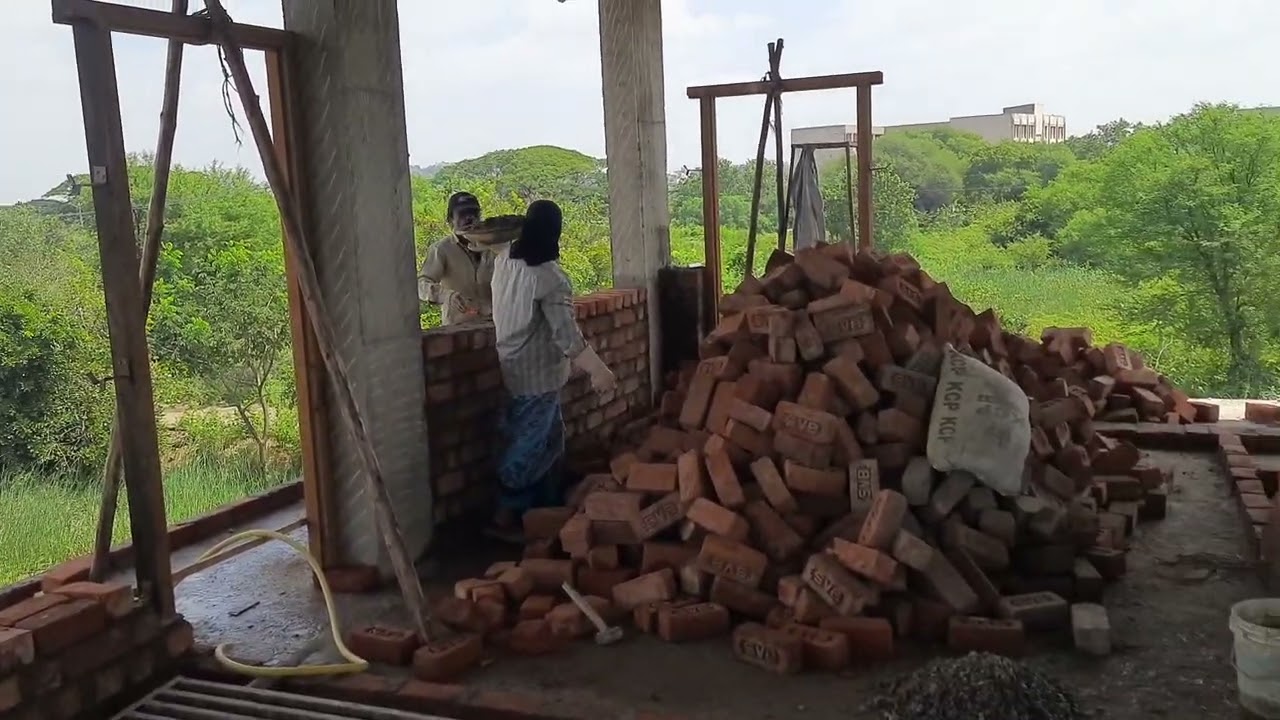 Firstfloor brick work in full swing dt 29th sept25