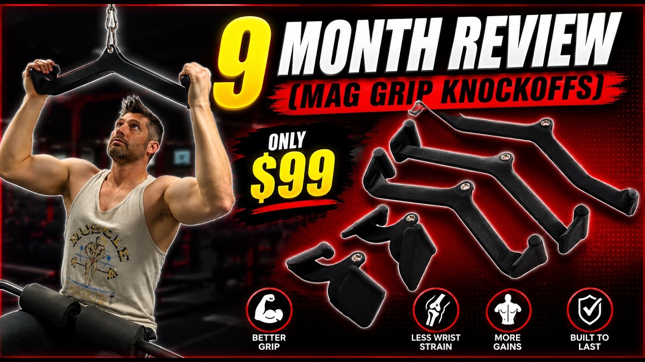 Распаковка и обзор Mag Grip Knockoff | 5-компонентные насадки для тяги верхнего блока с нескольки...
