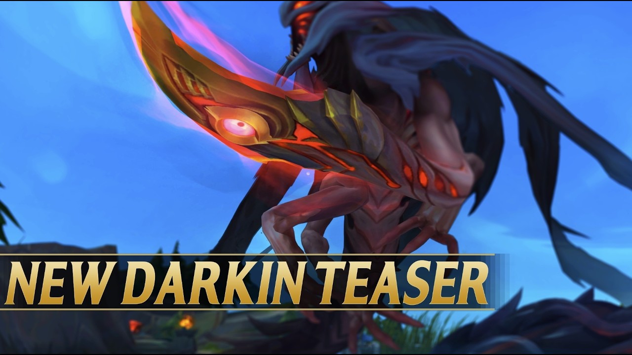 NEW DARKIN CHAMPION ZAAHEN INGAME TEASER - League of Legends