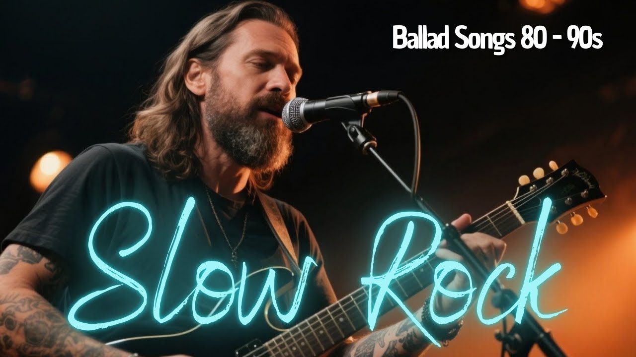 🎸 Slow Rock Ballad Collection for Lonely Nights and Endless Memories