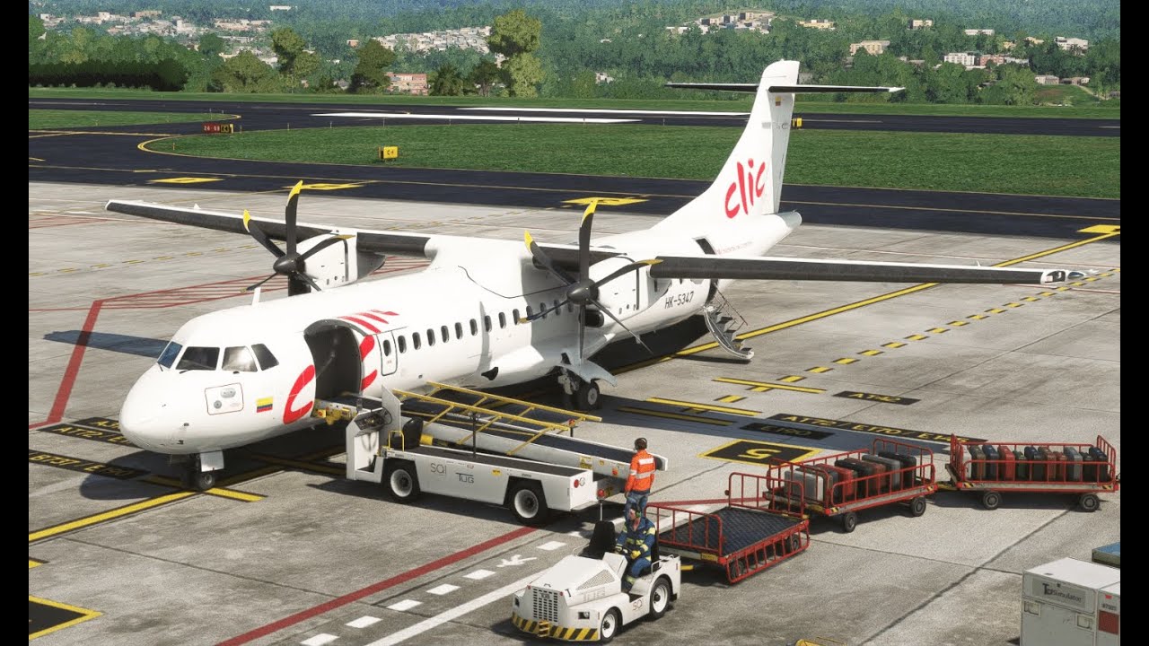 (Pereira Matecaña) PEI-EOH (Medellin Olaya Herrera) ATR 72-600 Clic Air II MFS2020 II