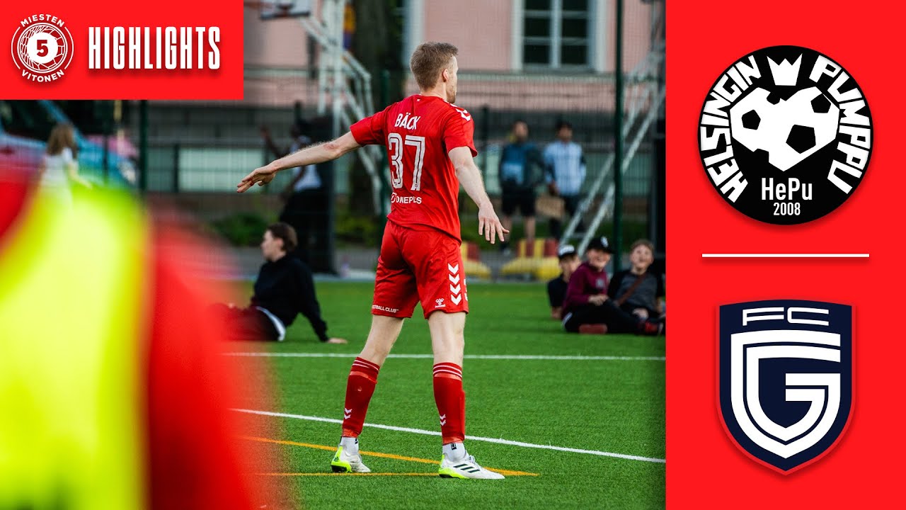 HePu - Gilla FC | Highlights | Miesten Vitonen