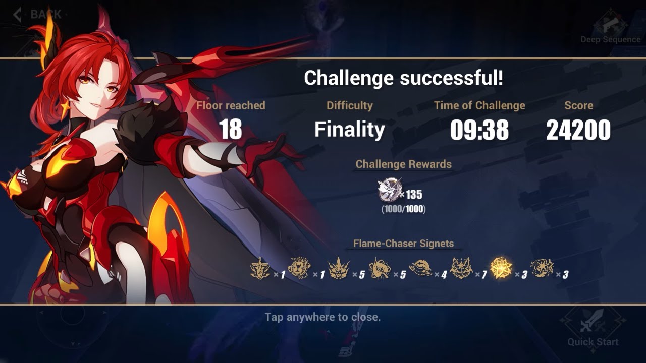 Honkai Impact 3 Elysian Realm Finality Vermilion Knight: Eclipse [Charged ATK] Full Run