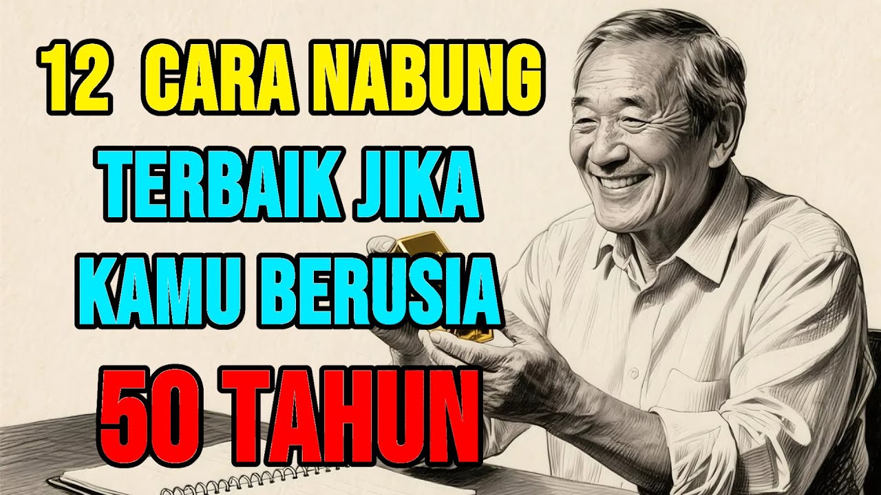 12 Cara Menabung saat Kamu Kamu Sudah Berumur 50 Tahun