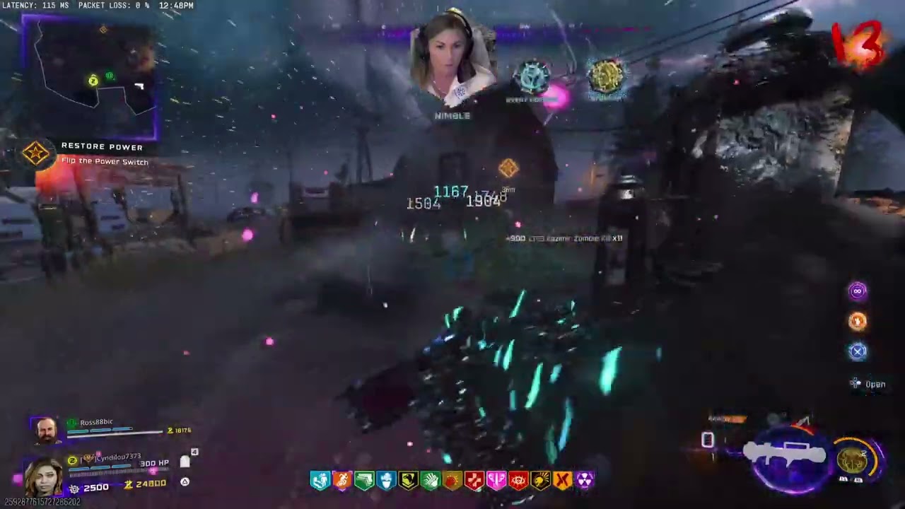 BO7 😉💕 WR 2p farm 1st room no power flawless w/ gums no support (166)