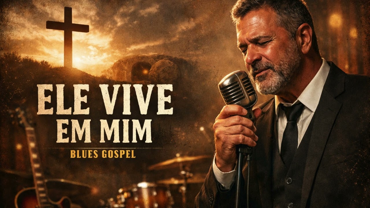 ELE VIVE EM MIM #EleVive#BluesGospel#LouvorCristão#Adoração#Gospel