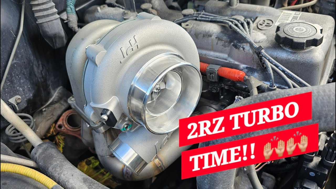 2RZ Turbo TIME!! #2rz #tacoma