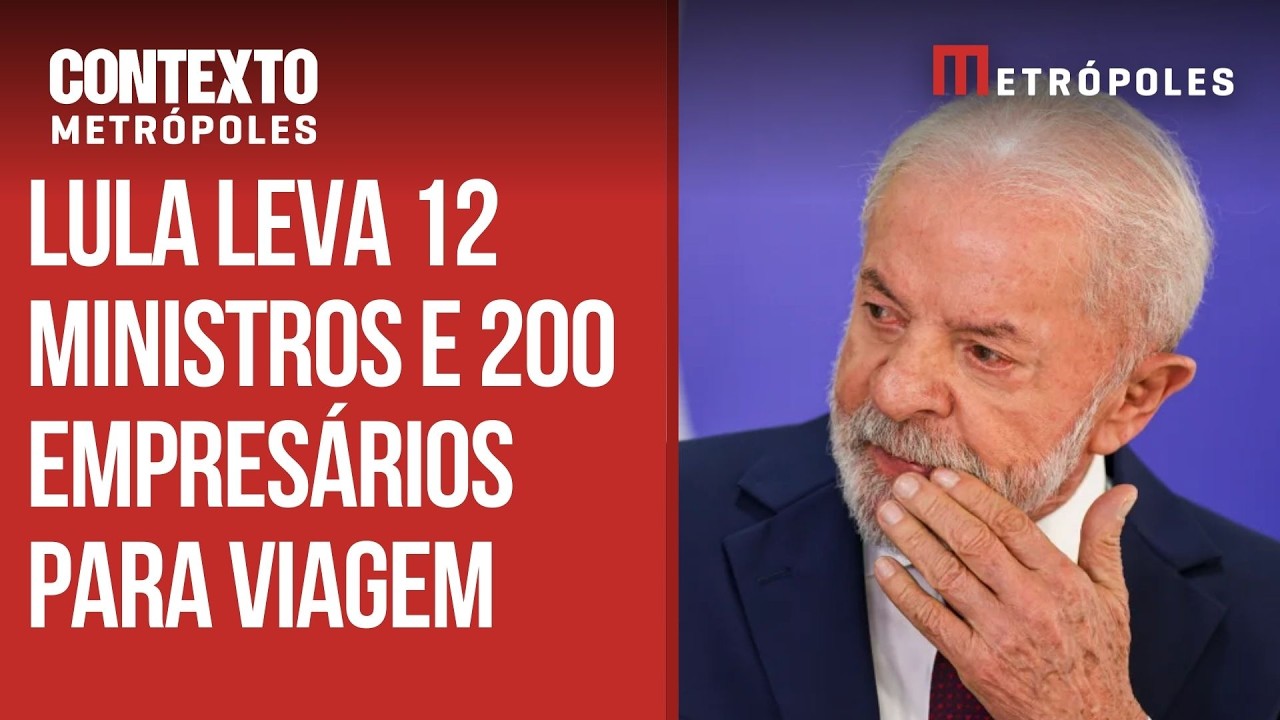Lula chega à Índia com 12 ministros e 200 empresários; terras raras e IA serão pauta