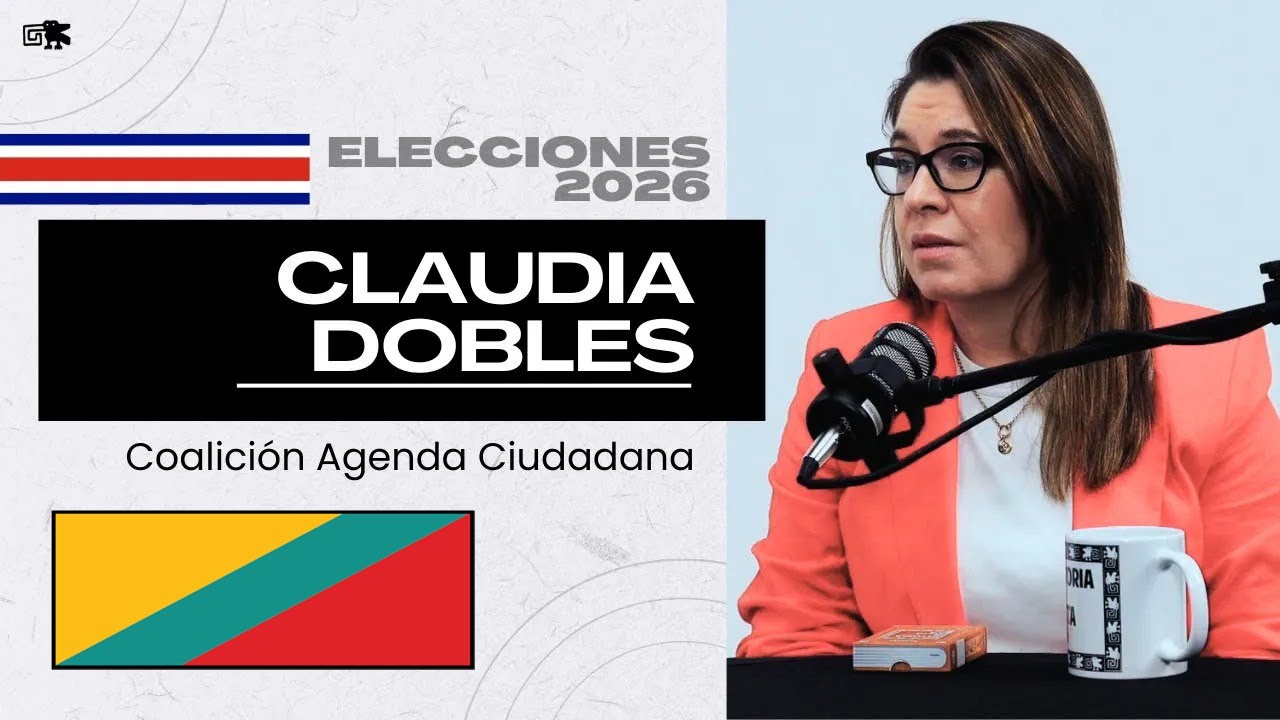 Elecciones 2026 con Claudia Dobles - Coalición Agenda Ciudadana | Costa Rica