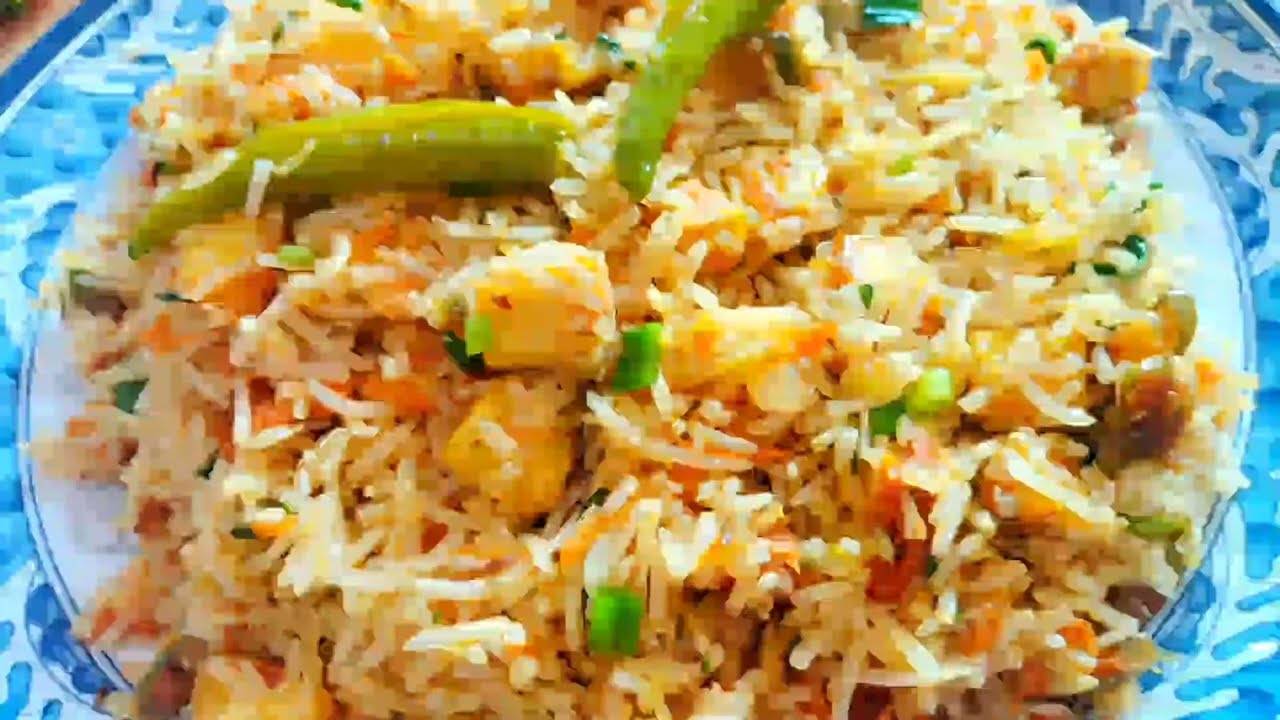 Vegetable  Fried Rice | Easy And Simple Recipes  |🔴Live @KainatsHomeKitchen