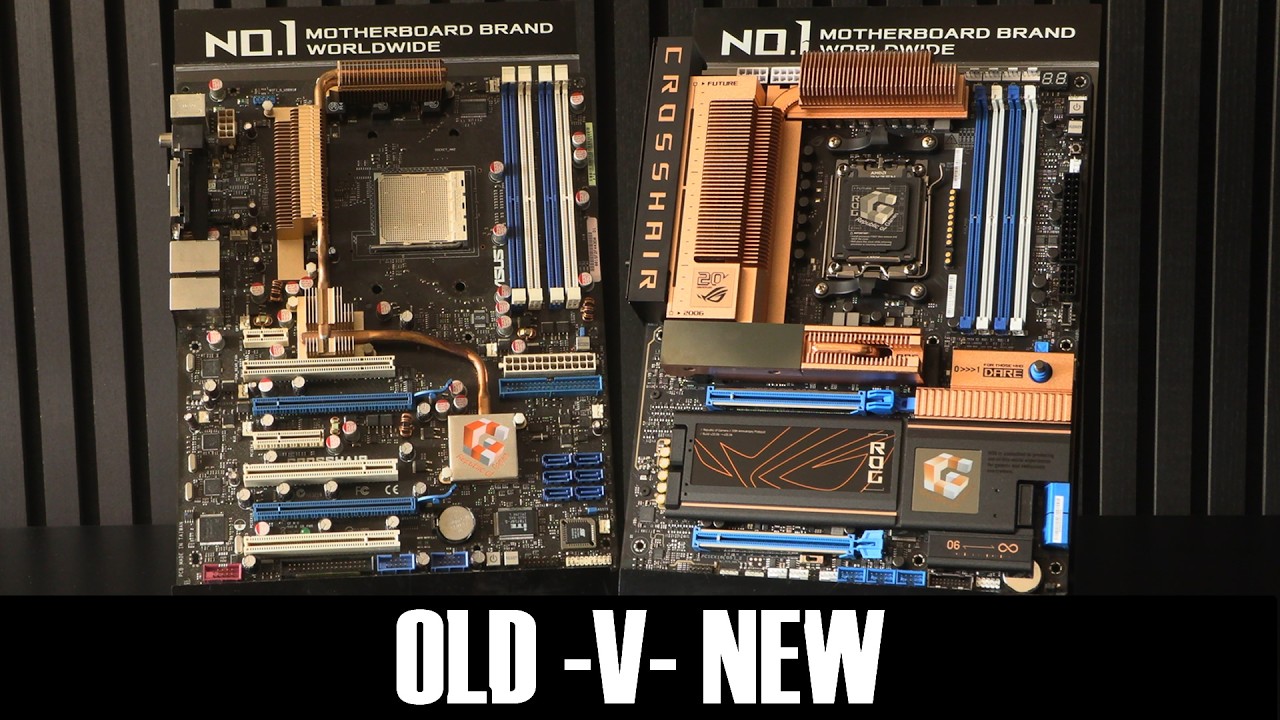 Asus ROG Crosshair 2006 | Старое против нового