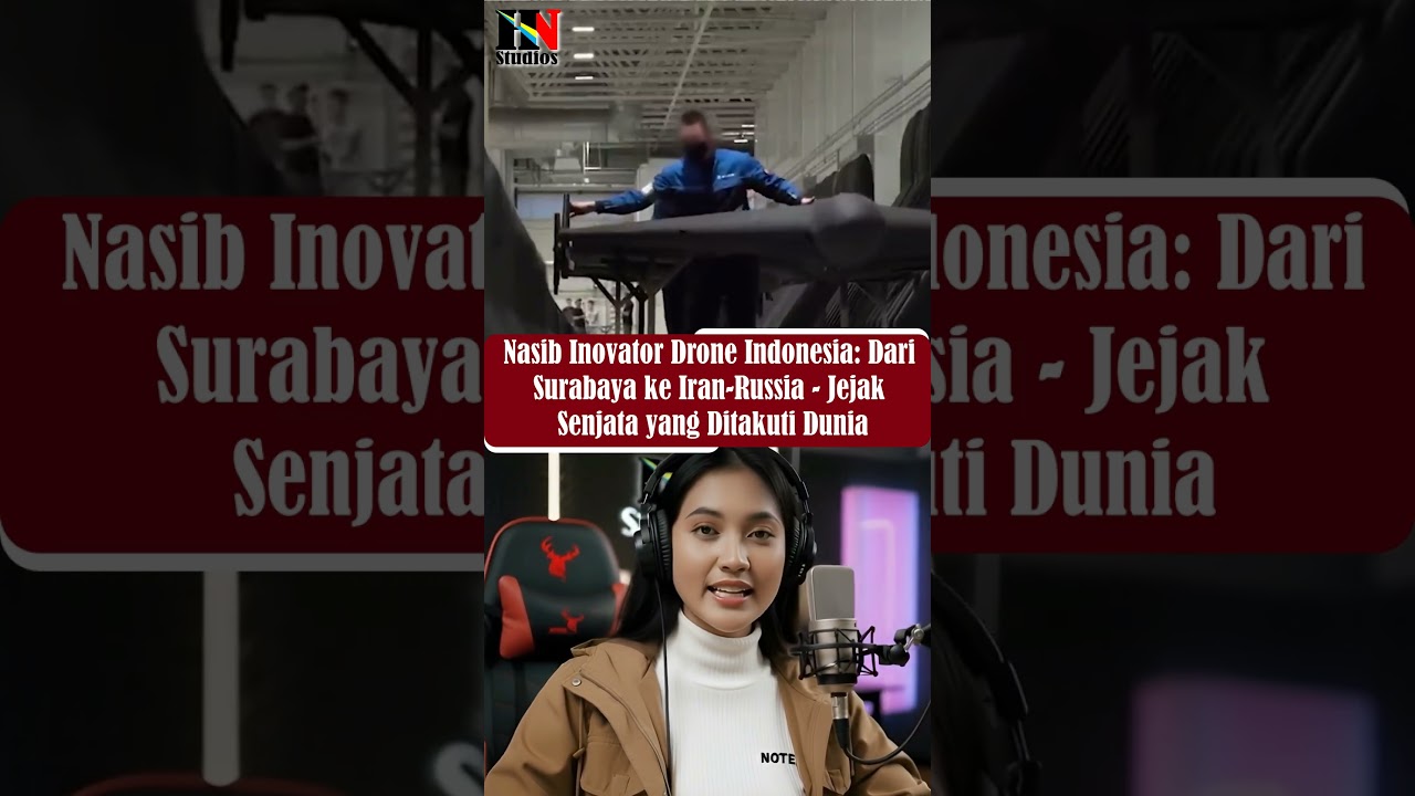 Nasib Inovator Drone Indonesia Dari Surabaya ke Iran-Russia: Jejak S3NJA T4 yang Ditakuti Dunia