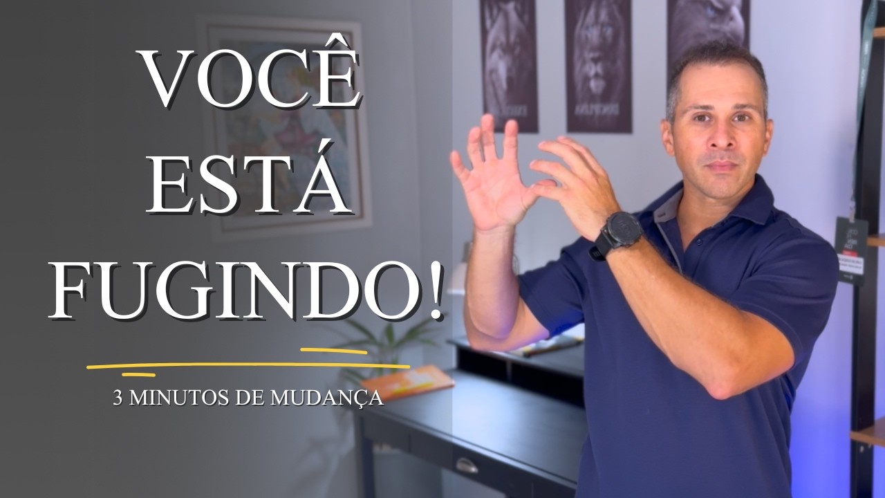 O VERDADEIRO MOTIVO PELO QUAL SUA VIDA NÃO ANDA! 3 MINUTOS DE MUDANÇA - 51/365