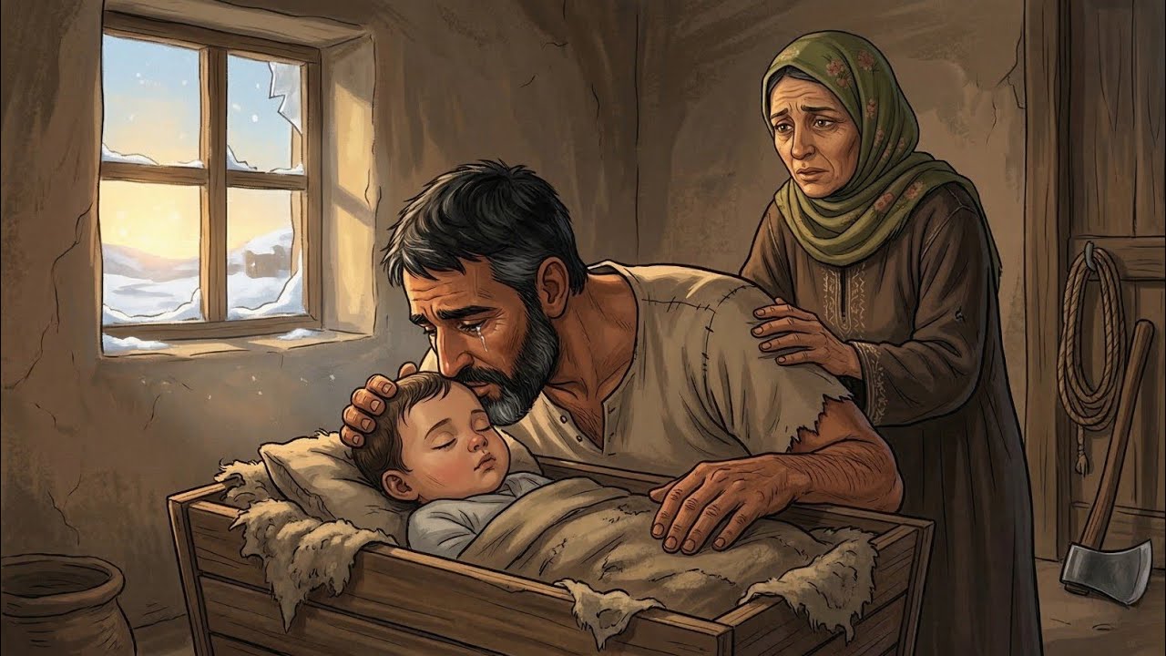 **مات زوجها وتركها فقيرة مع ثلاث بنات.. فجاء شيخ غريب بجرة غيّرت مصيرهن 🍯**