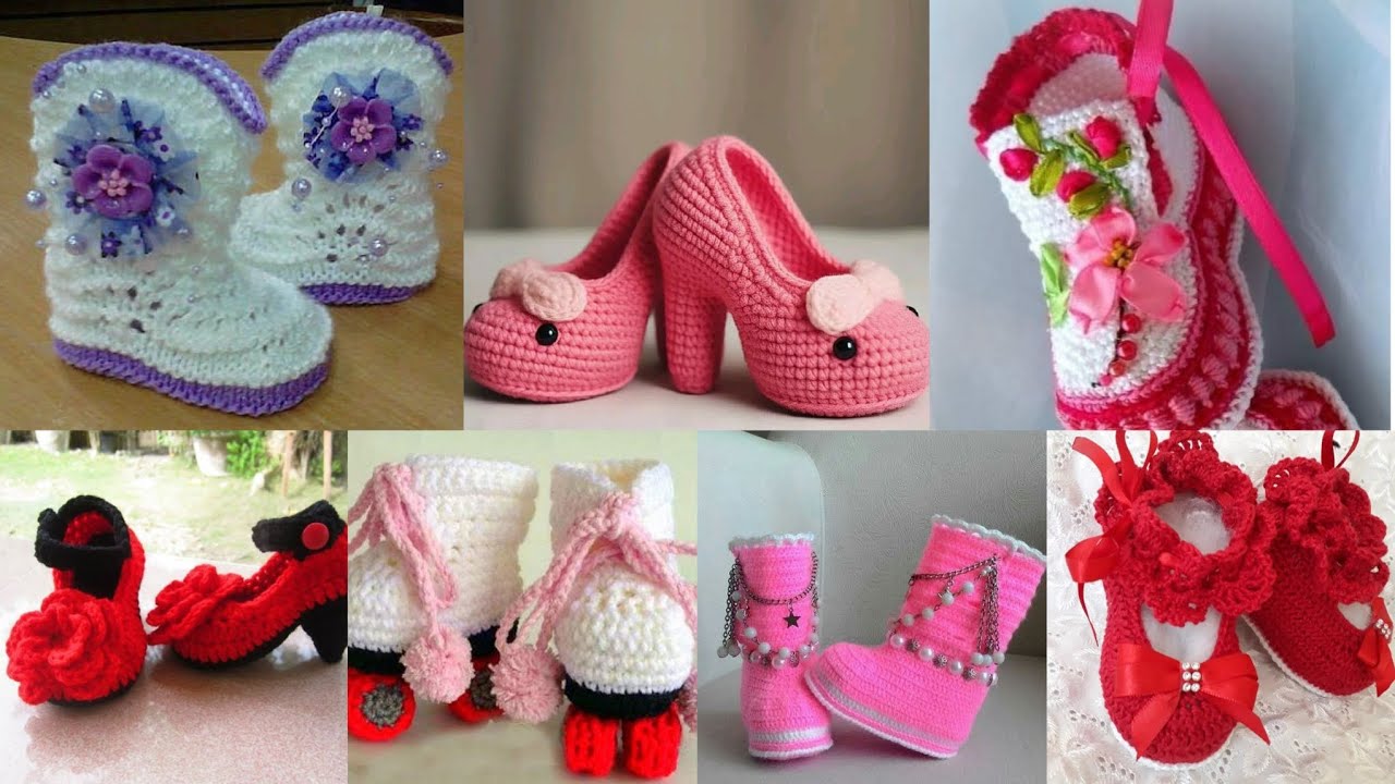 Adorable Crochet Baby Boot Designs | Easy & Stylish DIY Patterns for Newborns 🧶👶